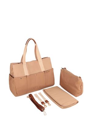 brown cotton changing bag CHLOÉ KIDS | C20764244